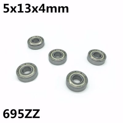 10Pcs 695ZZ R-1350 5x13x4 mm Deep groove ball bearing Miniature bearing High quality High speed Advanced 695Z