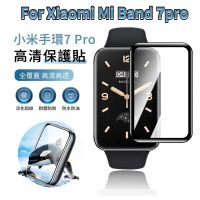 ฟิล์มกันรอยหน้าจอนาโน แบบนิ่ม กันรอยขีดข่วน สําหรับ Xiaomi band 7Pro Xiaomi band 7 Pro HD Xiaomi band 7 Pro 1 ชิ้น 【QYUE】