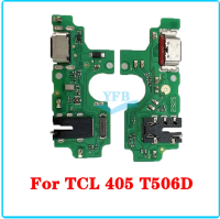 สำหรับ TCL 405 T506D ขั้วต่อพอร์ตแท่นชาร์จสำหรับชาร์จ USB สายเคเบิลงอได้ชิ้นส่วนซ่อมแซม