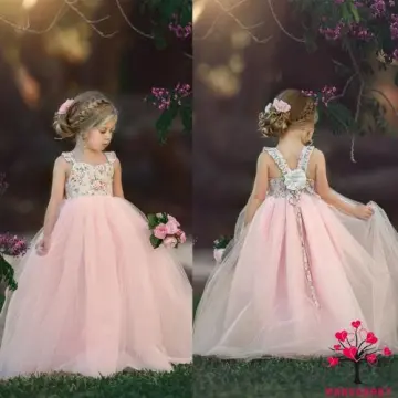 old rose gown for kids