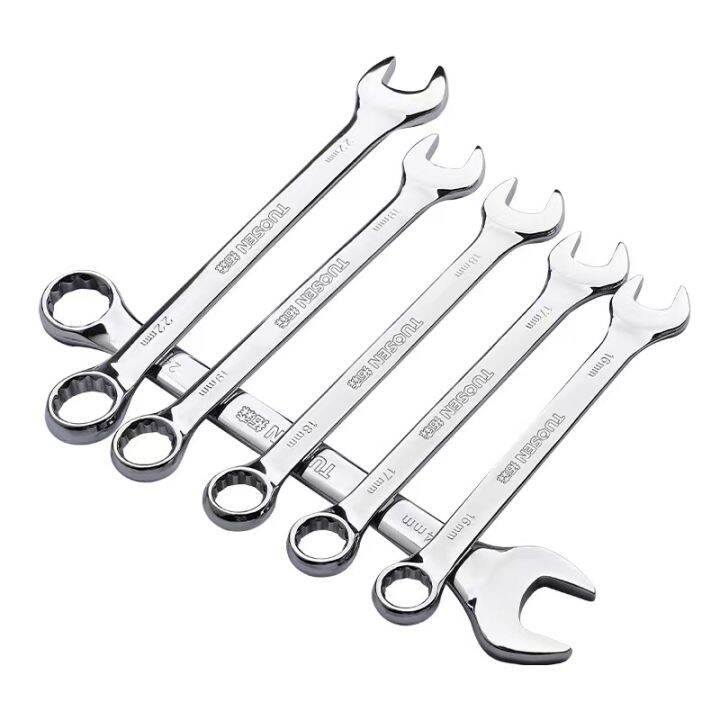 Chromium vanadium Open end wrench Heavy Duty Combination Spanner Wrench