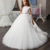 Formal Sequins Childrens Wedding Dress One Shoulder Prom Evening Party Dress Costume Clothing Bridesmaid Princess Dresses