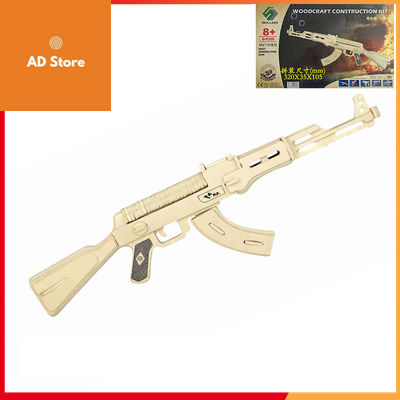 Mô hình súng tiểu liên AK 47 bắn tập laser