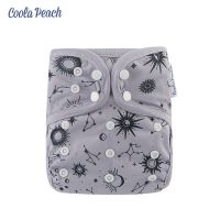 【CC】  Boutique Life  Gusset Breathable Newborn Diaper Cover Reusable Washable Baby Nappy 3-15KG