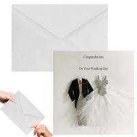 Wedding Card Greeting Card For Bride And Groom Wedding Cards With Envelopes Bridal Shower Or Engagement Card For The Bride And Greeting Cards