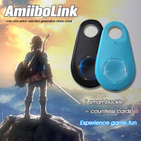 AmiiboLink พวงกุญแจบลูทูธยูนิเวอร์แซลทางข้ามของสัตว์ Amiibo การ์ด Nfc ตำนานของ Zelda: น้ำตาแห่งราชอาณาจักร Zelda ลมหายใจของกระเซ็นป่า3ตัวเลขลิงก์ Amiibo