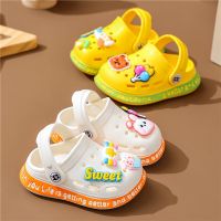 Kids Slippers Boys Cartoon Shoes Toddler Flip Flops Baby Indoor Beach Children