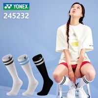 ● ใหม่ YONEX Yonex Yy ถุงเท้าเล่นแบดมินตัน245232ถุงเท้าผู้หญิงฤดูใบไม้ผลิและถุงเท้าฤดูร้อนผ้าขนหนูด้านล่างหนาถุงเท้าเทนนิส