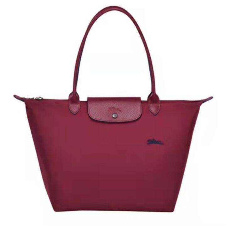 70th-anniversary-longchamp-bag-high-quality-one-shoulder-dumpling-bag-womens-all-match-large-capacity-tote-bag-lightweight-waterproof-mommy-bag