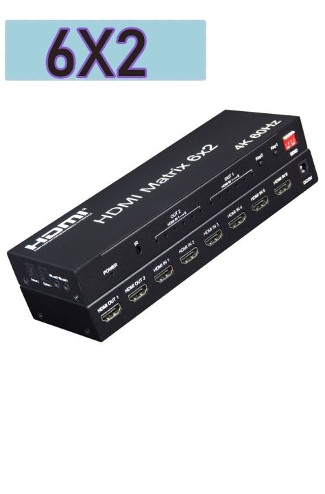 hdmi-matrix-สวิทซ์แยก-hdmi-matrix-4k-60hz-hdmi-6x2-matrix-hdmi-4x2-matrix-hdmi-2x2-matrix-hdmi-เมทริกซ์2x4-hdmi-พร้อมเสียง