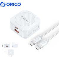 ORICO GaN 65W ใหม่ที่ชาร์จ PD3.0สำหรับแล็ปท็อปชนิด C แบบเครื่องชาร์จ USB รูปแบบที่ดีที่สุดสำหรับโทรศัพท์มือถือแล็ปท็อปแท็บเล็ตที่ชาร์จเร็วสำหรับ