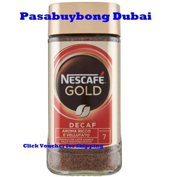 NESCAFÉ GOLD 200g Decaf Instant Coffee Rich And Velvety Aroma Dubai Uae