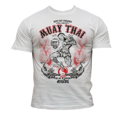 เสื้อยืดแขนสั้น พิมพ์ลายศิลปะการต่อสู้ Mma Muay Thai Kick Boxing แฟชั่นสร้างสรรค์ สําหรับผู้ชาย