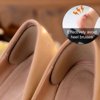 [HOT] 2คู่ Feet Care Gel ซิลิโคน Heel Grip Back Liner รองเท้าพื้นรองเท้า Pad Cushion Inserts Foot Care Protector Foot Patch