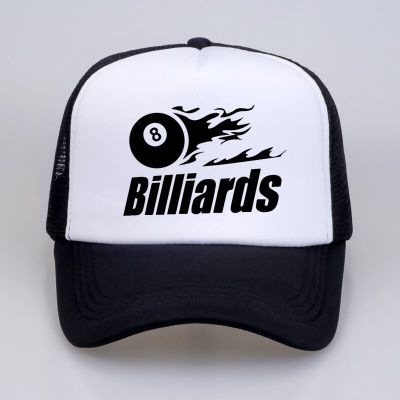 2023 New Fashion  Billiards Men Trucker Cap Snooker Lovers Baseball Cap Dad Hat Snapback Hats Bone，Contact the seller for personalized customization of the logo