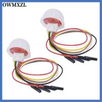 OWMXZL 2pcs BH1750 เซ็นเซอร์ไฟส่องสว่าง DC 5V BH1750FVI โมดูลเซ็นเซอร์ความเข้มของแสง โมดูลเซ็นเซอร์แสง ดิจิตัล ลูกบอลความเข้มของแสง Arduino สำหรับเด็ก