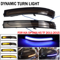 สำหรับ Kia Optima K5 TF 2011 2012 2013 2014 2015แบบไดนามิก LED ไฟกระพริบด้านข้างเครื่องหมายเลี้ยวแสงโคมไฟ