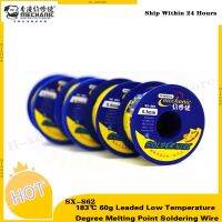 MECHANIC SX-862 183℃ 60g Leaded Low Temperature Degree Melting Point Soldering Wire 0.3mm-1.2mm for BGA Solder Wire