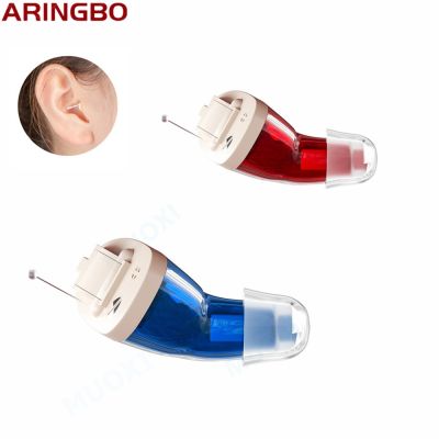 CIC Hearing Aids Audifonos for Deafness/Elderly Adjustable Micro Wireless Mini Size Invisible Hearing Aid Ear Sound Amplifier