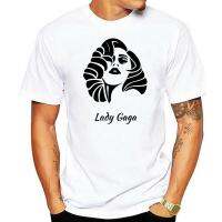 Lady Gaga Singer Ornament T-Shirt Design Uni Man Women Fitted Classic Unique Tee Shirt