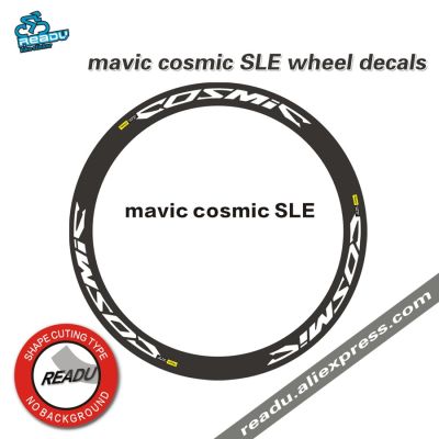 Mavic จักรวาล SLE สติ๊กเกอร์ชุดล้อเสือหมอบ700C,สติ๊กเกอร์ขอบล้อจักรยานขอบหนา38มม. 40มม. 50มม. สำหรับสองล้อ