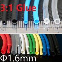 Diameter 1.6mm Heat Shrink Tubing 3:1 Ratio Dual Wall Thick Glue Waterproof Wire Wrap Insulated Adhesive Lined Cable Sleeve Electrical Circuitry Parts