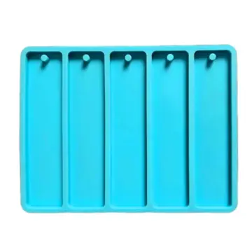 1PC Rectangle Silicone Bookmark Resin Mold DIY Bookmark Mould Making Epoxy  Resin Jewelry DIY Craft Silicone Transparent Mold