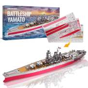 Mô Hình Kim Loại Lắp Ráp 3D Piececool Thiết Giáp Hạm Yamato Battleship
