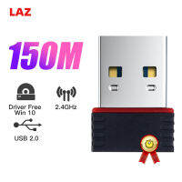 150M Wifi Usb 2.0ตัวแปลงเครือข่าย Mini ที่มีประสิทธิภาพ802.11 B/G/N การ์ด Lan เครื่องส่งสัญญาณไวไฟสำหรับแล็ปท็อป/Pc 1-14ช่อง