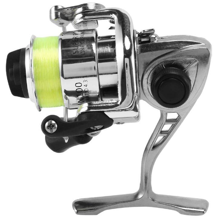 mini-100-pocket-spinning-fishing-reel-fishing-tackle-small-spinning-reel-4-3-1-metal-wheel-pesca-small-reel