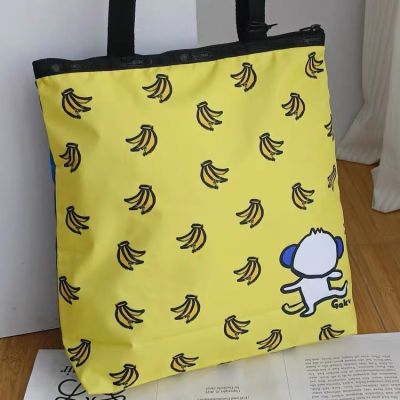 LeSportsac กระเป๋าสะพาย3531-G895 Lesportsac กระเป๋าโท้ท Gaku Monkey Banana