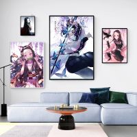 Japanese Demon Slayer Anime Poster Character Canvas Painting Print Cuadros Art Wall Decoration Mural Modern Room Decor Frameless Wall Décor