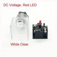 Free Ship 20PCS/LOT Hydraulic Solenoid Valve DIN43650A with Screw and Gasket Coil Connector DC Voltage with Red LED Light Valves