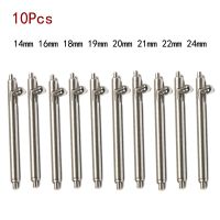 10pcs Watch Pin Tools 1.5mm Diameter Quick Release Watch Strap Spring Bars Pins 14MM 16MM 18MM 19MM 20MM 21MM 22MM 24MM Length