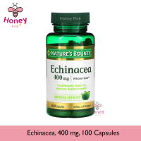Natures Bounty, Echinacea, 400 mg, 100 Capsules
