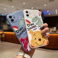 เคสสกรีนลายไดโนเสาร์เทา เคสTPU เคสสำหรับ 11 Pro Max XR X XS 6 7plus 7 8 Plus พลัส SE 2020 12 12pro Case เคสไอโฟน7พลัส เคสโทรศัพท์#960