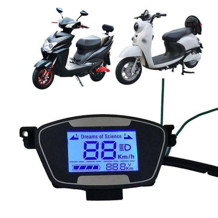 Ebike LCD Display Motor Speedmeter Screen For 48-72V Electric Bike Scooter I4129832131