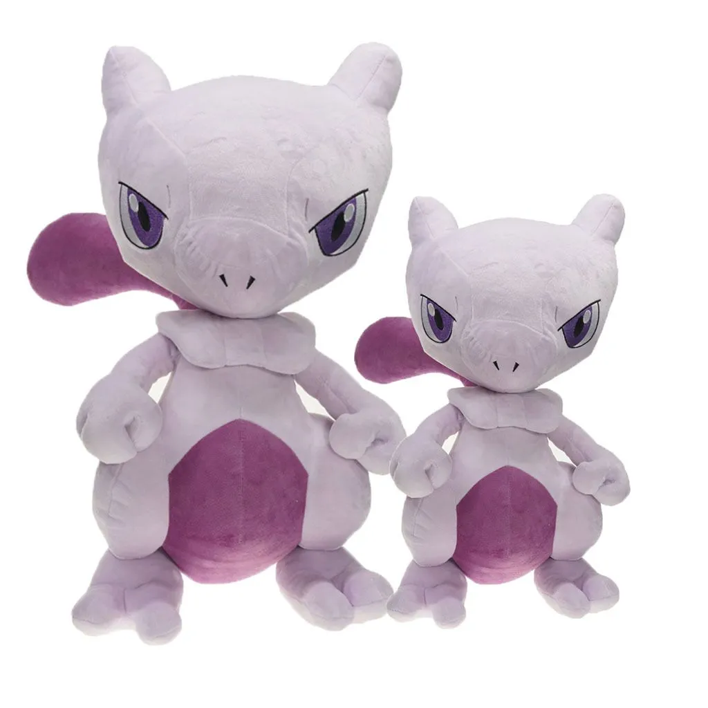 12in19in Mewtwo Character Cartoon Plush Doll Cute Q Version Kids ...