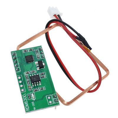 RFID RDM6300 UART เอาท์พุต125กิโลเฮิรตซ์ระบบควบคุมการเข้าถึงโมดูลเครื่องอ่านบัตร Arduino