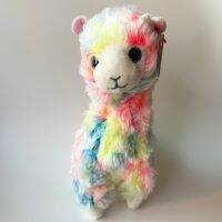 【cw】 TY Beanie Big Eyes LOLA Multicolor Llama 6 quot; 15cm Stuffed Collectible Soft Kawaii Baby Gifts