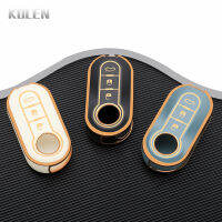 TPU Car Folding Key Case Cover Shell Fob For FIAT 500 Ducato panda Punto 500L lancia musa For Citroen jumper For Peugeot er