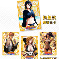 2023ใหม่ญี่ปุ่น Bleach คอลเลกชันการ์ด Tcg การ์ดอะนิเมะตัวละครการ์ดเกมคอสเพลย์เกมกระดานการ์ดคอลเลกชันของเล่น Gift