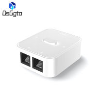 2-Port RJ45 Lan Cat6 Network Switch Selector 1000Mbps 2 In 1 Out/ 1 In 2 Out Internal Network Switcher Splitter