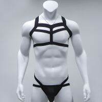 Mens Body Chest Harness Jockstrap s Nightclub Party y Underwear Suit