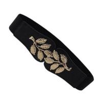 Korean Version Fashion Sweet Flower Decoration Thin Girdle Versatile Womens Elastic Casual Belt