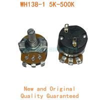 2PCS WH138-1 adjustable resistance speed regulator with switch potentiometer B5K B10K B20K B50K B100K B200K B250K B500K B1M