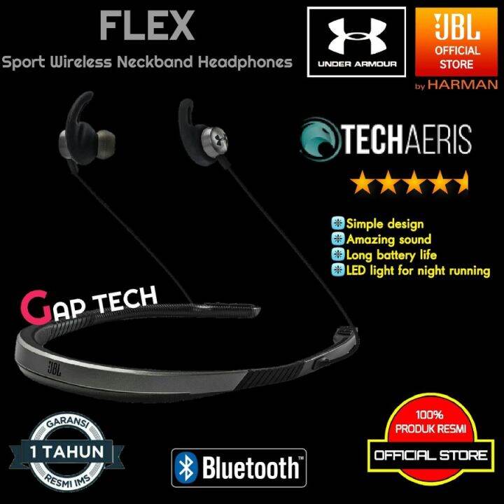 Under armour sport wireless flex clearance headphones