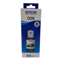 Epson 008 BK น้ำหมึกเติมแบบขวด สีดำ ของแท้ 127 ml (T06G100)