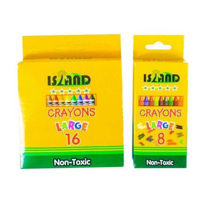DVDeals Color Jumbo NonToxic Island Crayons Arts & Crafts School