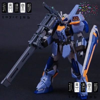 Gμndam รุ่น Bandai รุ่น HG Duel Blu Gμndam + ขายึด GAT-X1022 1/144หุ่นประกอบฟรีตุ๊กตาขยับแขนขาได้หุ่นของเล่นและของสะสม Barbatos